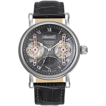 Ceasuri & Bijuterii Bărbați Ceasuri Analogice Ingersoll IN3109GY, Automatic, 43mm, 3ATM Argintiu