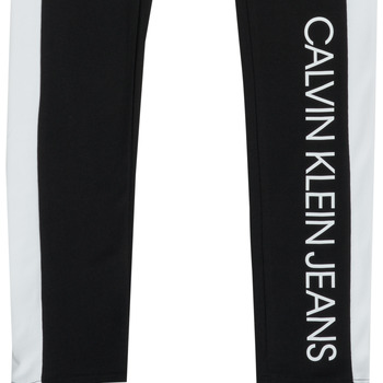 Calvin Klein Jeans COLOUR BLOCK LEGGING Negru
