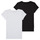 Îmbracaminte Fete Tricouri mânecă scurtă Calvin Klein Jeans 2-PACK SLIM MONOGRAM TOP Multicolor