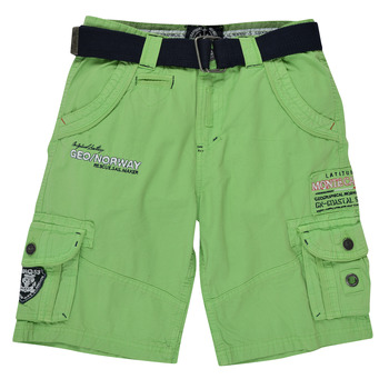 Îmbracaminte Băieți Pantaloni scurti și Bermuda Geographical Norway POUDRE BOY Verde