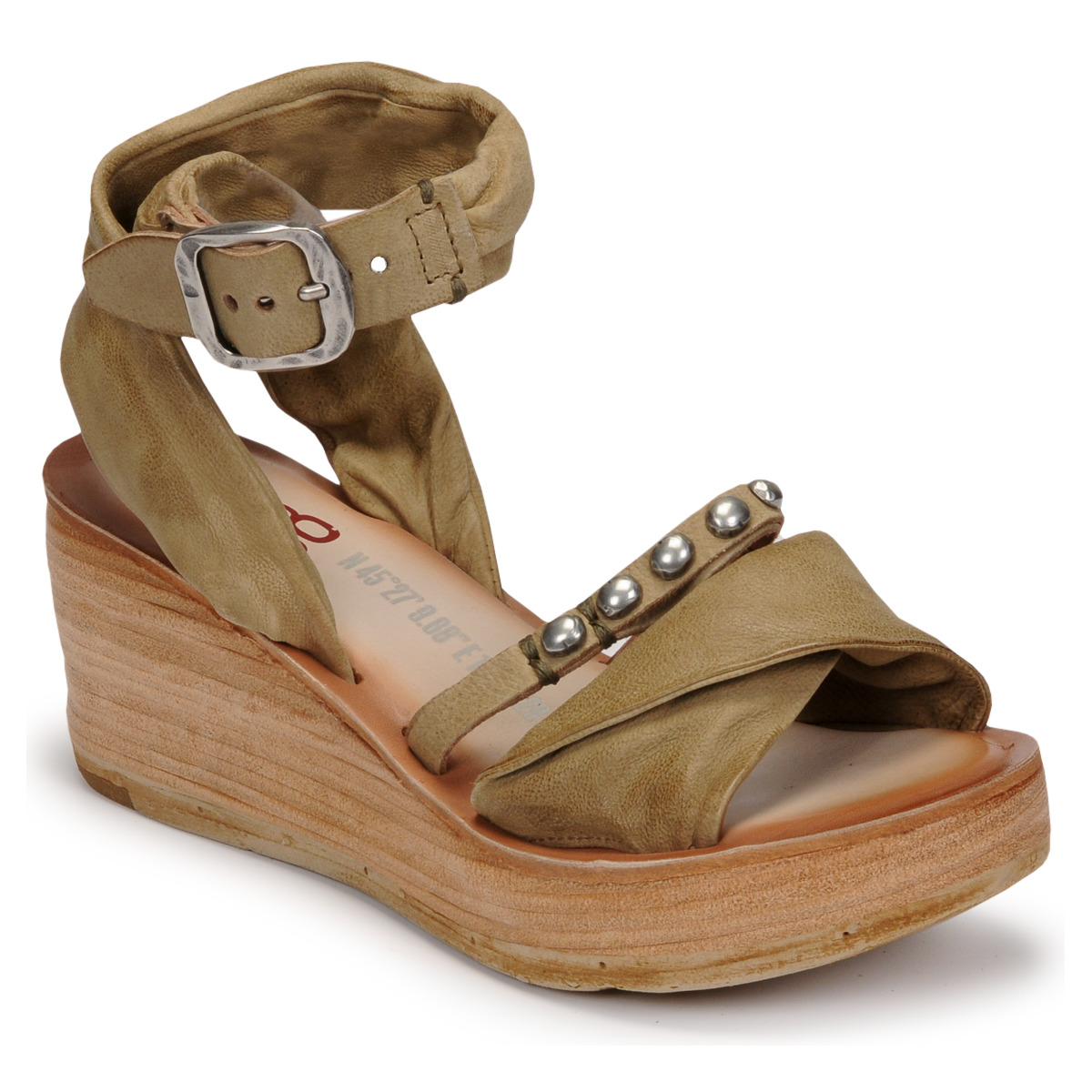 Pantofi Femei Sandale Airstep / A.S.98 NOA STRAP II Kaki