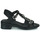 Pantofi Femei Sandale Airstep / A.S.98 SEOUL CHAIN Negru