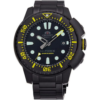 Ceasuri & Bijuterii Bărbați Ceasuri Analogice Orient RA-AC0L06B00B, Automatic, 45mm, 20ATM Negru
