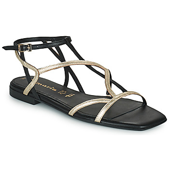 Pantofi Femei Sandale
 Tamaris LORA Negru / Auriu