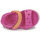 Pantofi Fete Sandale Crocs CROCBAND SANDAL KIDS Roz / Portocaliu