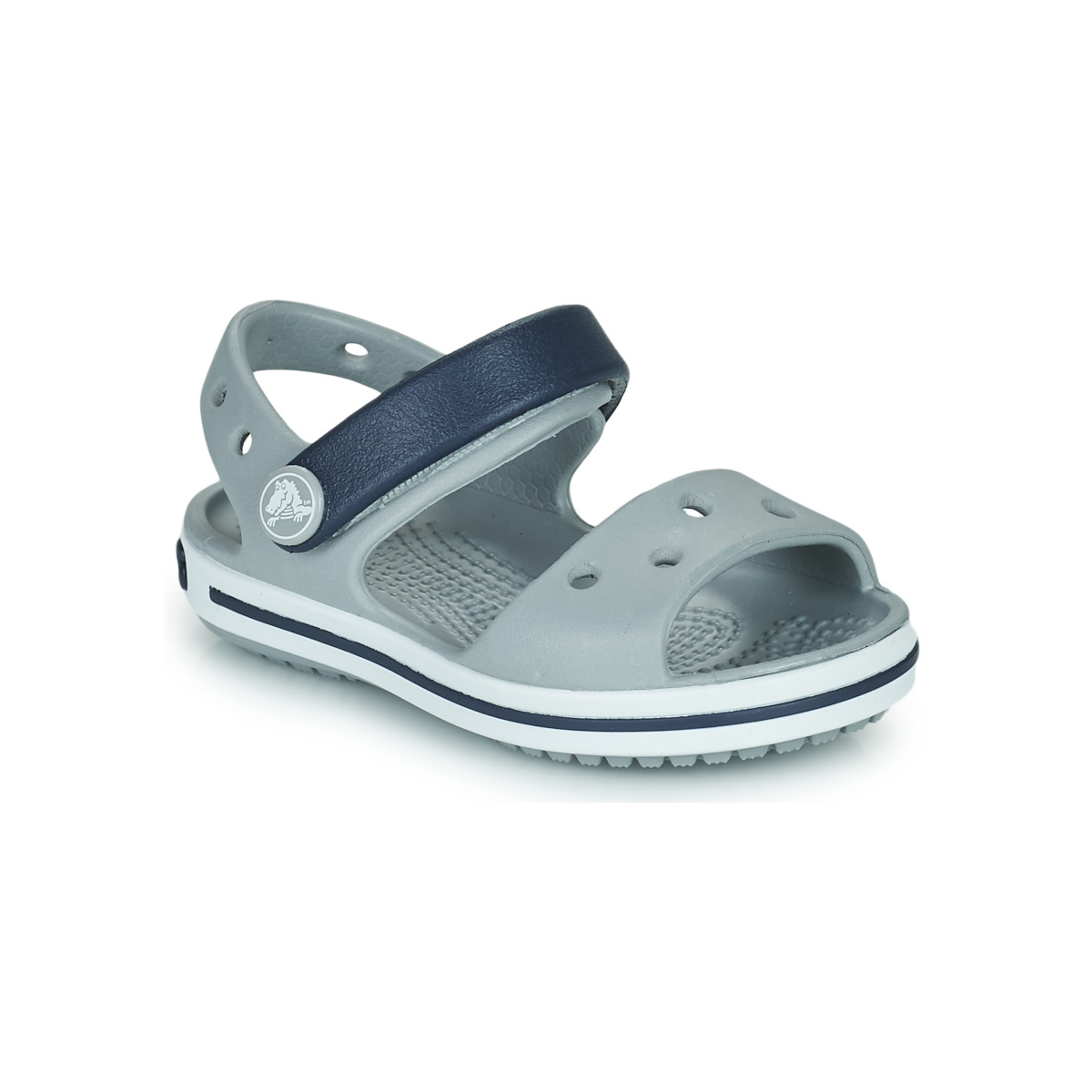 Pantofi Copii Sandale Crocs CROCBAND SANDAL KIDS Gri / Albastru