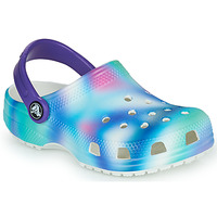 Pantofi Copii Saboti Crocs CLASSIC SOLARIZED CGK Alb / Multicolor