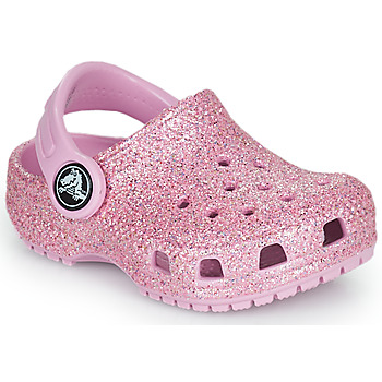 Pantofi Fete Saboti Crocs Classic Glitter Clog T Lila / Multicolor