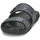 Pantofi Femei Papuci de vară Crocs CLASSIC CROC GLITTER II SANDAL Negru