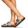 Pantofi Femei Papuci de vară Crocs CLASSIC CROC GLITTER II SANDAL Negru