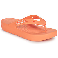 Pantofi Femei  Flip-Flops Crocs Classic Platform Flip W Corai