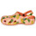 Pantofi Femei Saboti Crocs Classic Retro Resort Clog Roz / Galben