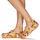 Pantofi Femei Saboti Crocs Classic Retro Resort Clog Roz / Galben