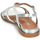 Pantofi Femei Sandale Karston SOBIA Alb / Argintiu