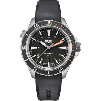 Ceasuri & Bijuterii Bărbați Ceasuri Analogice Traser H3 110322, Automatic, 46mm, 50ATM Argintiu