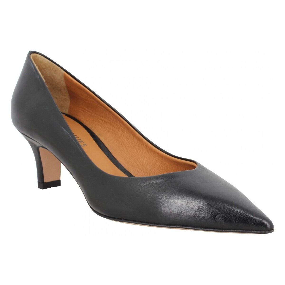 Pantofi Femei Pantofi cu toc Les Venues 8802 Cuir Femme Noir Negru