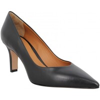 Pantofi Femei Pantofi cu toc Les Venues 8700 Cuir Femme Noir Negru