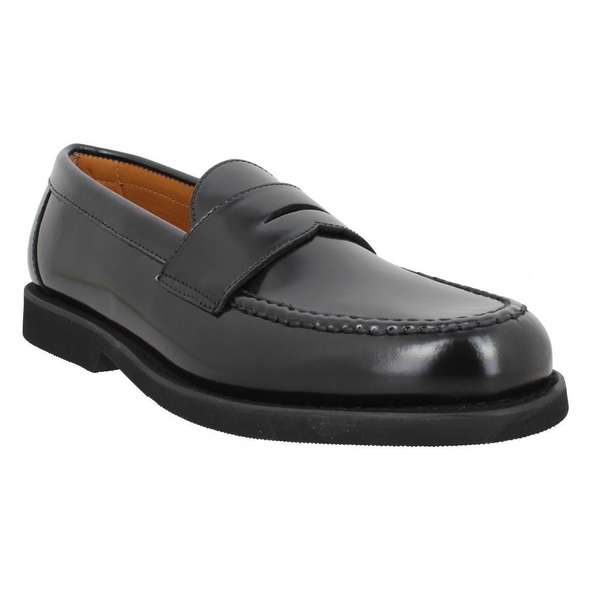 Pantofi Bărbați Mocasini Sebago Ryan Brushed Polaris W (wide) Cuir Homme Black Negru