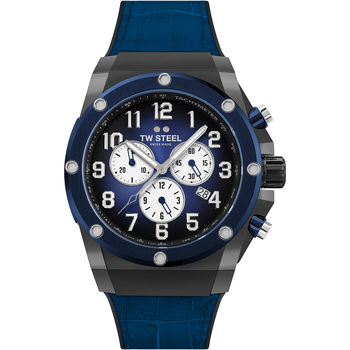Ceasuri & Bijuterii Bărbați Ceasuri Analogice Tw-Steel ACE134, Quartz, 44mm, 20ATM Negru