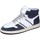 Pantofi Bărbați Sneakers Date BG147 SPORT HIGH VINTAGE Alb