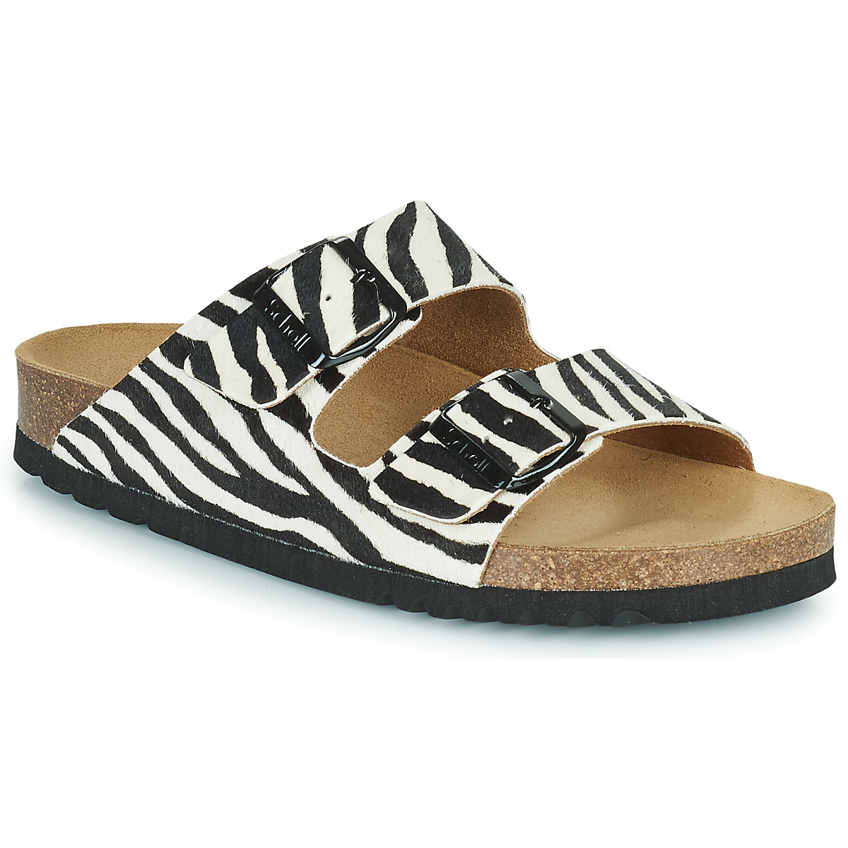 Pantofi Femei Papuci de vară Scholl JOSEPHINE Zebra