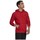 Îmbracaminte Bărbați Hanorace  adidas Originals Essentials Mélange Embroidered Small Logo Hoodie roșu