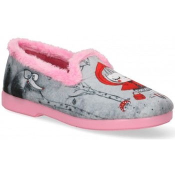 Pantofi Fete Papuci de casă Luna Collection 60913 Gri