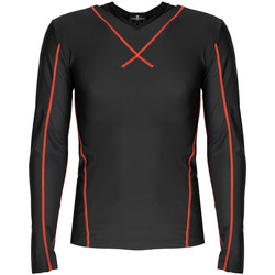 Îmbracaminte Bărbați Tricouri cu mânecă lungă  Trussardi 40T00025 1T000879 | T-shirt Long Sleeves Negru