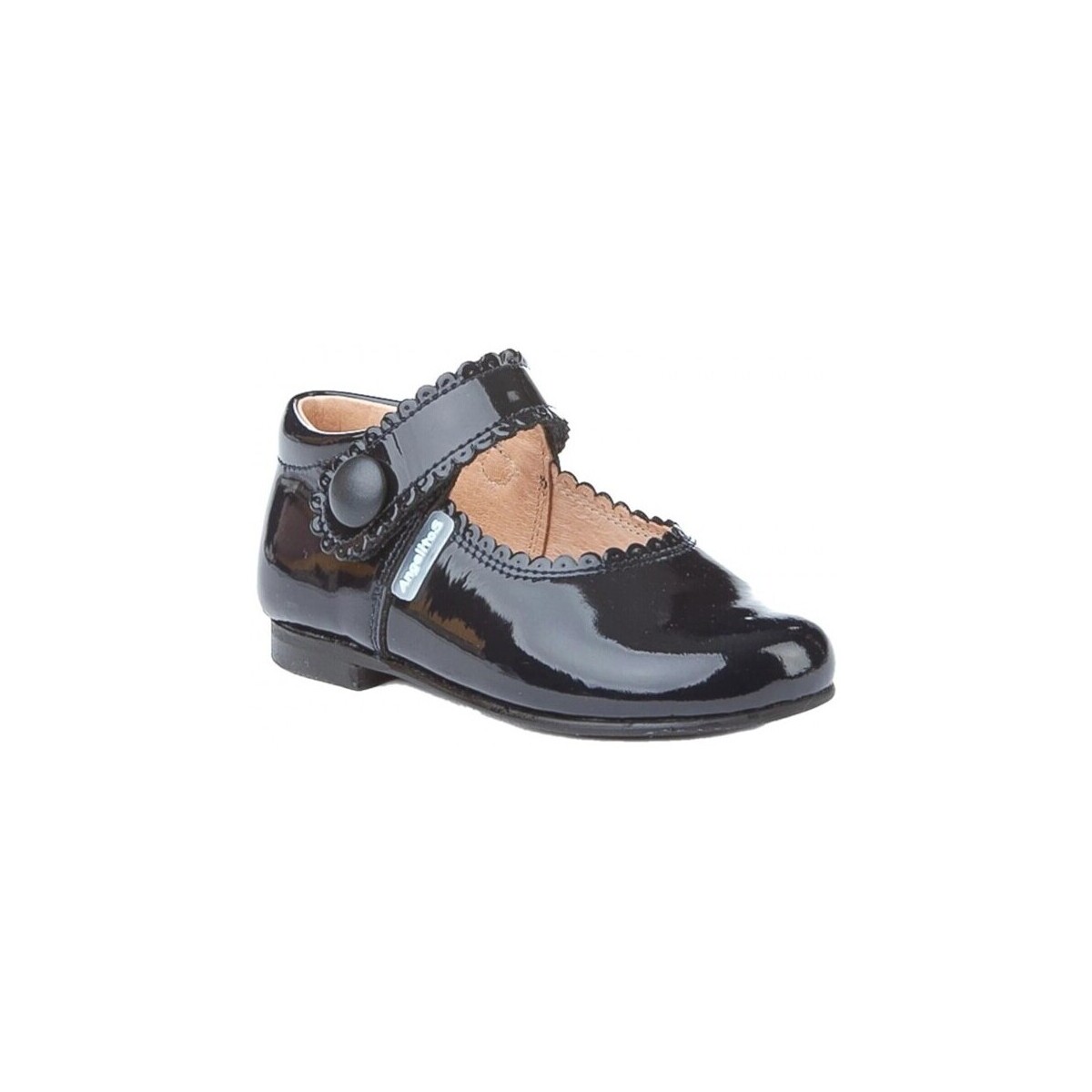 Pantofi Fete Balerin și Balerini cu curea Angelitos 25917-15 Albastru
