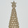 Casa Decorațiuni de Crăciun Bizzotto PINO KAMILLA ORO H24 Alb