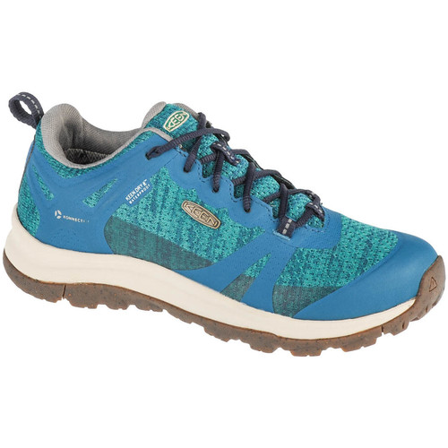 Pantofi Femei Drumetie și trekking Keen Terradora II Wp albastru