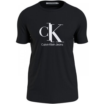 Îmbracaminte Bărbați Tricouri mânecă scurtă Calvin Klein Jeans J30J319713 Negru