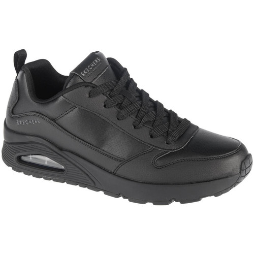 Pantofi Bărbați Pantofi sport Casual Skechers Uno-Hideaway Negru