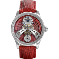 Ceasuri & Bijuterii Bărbați Ceasuri Analogice Carl Von Zeyten CVZ0043RD, Automatic, 42mm, 5ATM Argintiu