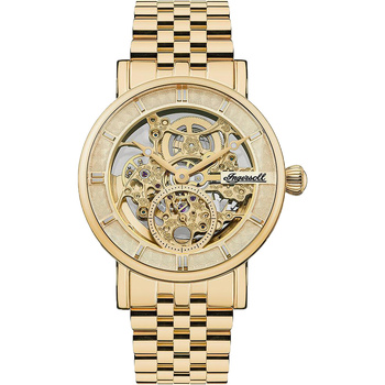 Ceasuri & Bijuterii Bărbați Ceasuri Analogice Ingersoll I00408, Automatic, 40mm, 5ATM Auriu