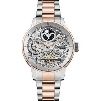 Ceasuri & Bijuterii Bărbați Ceasuri Analogice Ingersoll I07706, Automatic, 42mm, 5ATM Argintiu
