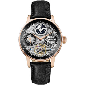 Ceasuri & Bijuterii Bărbați Ceasuri Analogice Ingersoll I07705, Automatic, 42mm, 5ATM Auriu