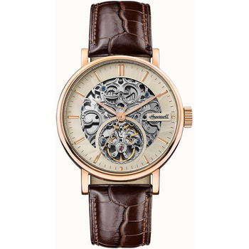 Ceasuri & Bijuterii Bărbați Ceasuri Analogice Ingersoll I05805, Automatic, 44mm, 5ATM Auriu