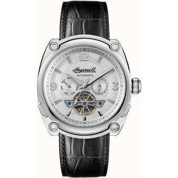 Ceasuri & Bijuterii Bărbați Ceasuri Analogice Ingersoll I01105, Automatic, 45mm, 5ATM Argintiu
