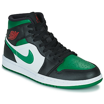Pantofi Bărbați Pantofi sport stil gheata Nike AIR JORDAN 1 MID GS 'Pine Green' Alb