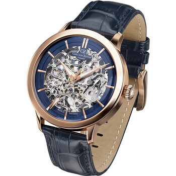 Ceasuri & Bijuterii Bărbați Ceasuri Analogice Carl Von Zeyten CVZ0013RBL, Automatic, 45mm, 3ATM Auriu