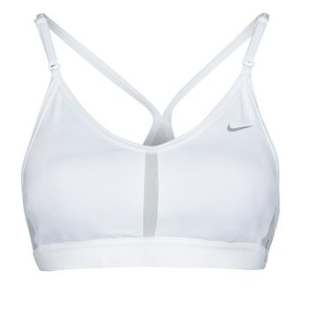 Îmbracaminte Femei Bustiere sport Nike V-Neck Light-Support Sports Bra White / Grey / Fog / Particule / Grey