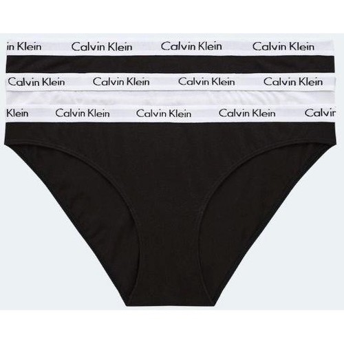 Lenjerie intimă Femei Slip Calvin Klein Jeans 000QD3587E 3P THONG Multicolor