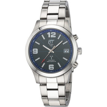 Ceasuri & Bijuterii Bărbați Ceasuri Analogice Ett Eco Tech Time EGS-11485-32M, Quartz, 41mm, 10ATM Argintiu