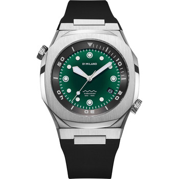Ceasuri & Bijuterii Bărbați Ceasuri Analogice D1 Milano DVRJ03, Automatic, 44mm, 30ATM Argintiu