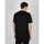 Îmbracaminte Bărbați Tricouri mânecă scurtă Les Hommes LKT152 703 | Oversized Fit Mercerized Cotton T-Shirt Negru