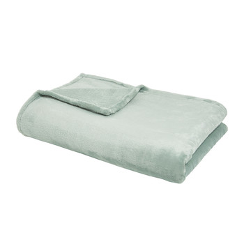 Casa Pături / cuverturi Today Plaid XL Microplush 150/200 Polyester TODAY Essential Celadon Celadon