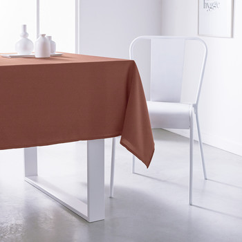 Casa Față de masă Today Nappe 150/250 Polyester TODAY Essential Terracotta  terracota