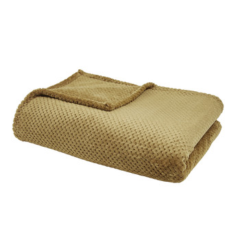 Casa Pături / cuverturi Today Plaid XL #1 Honey 150/200 Polyester TODAY Essential Bronze Bronz