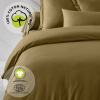 Casa Așternuturi pentru pat Today HC 220/240 Coton TODAY Organic Bronze Bronz